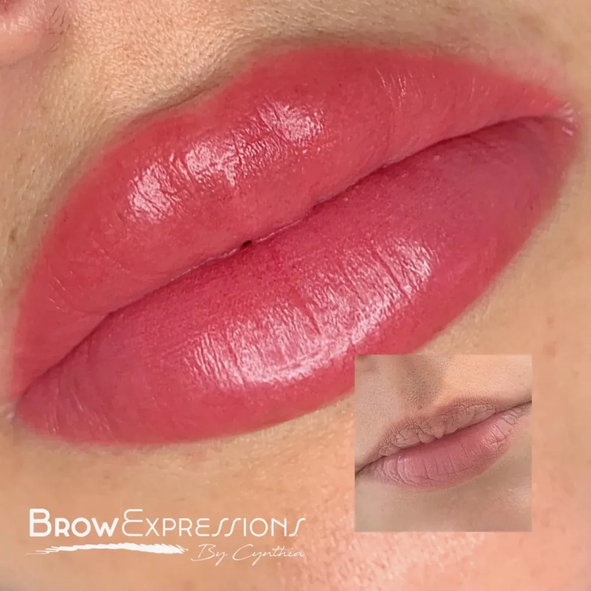 Healed lip blush tattoo Yavapai County AZ
