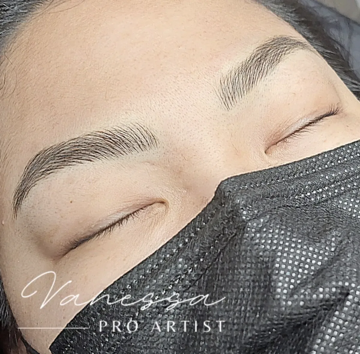 Nano brows transformation Yavapai County — before and after